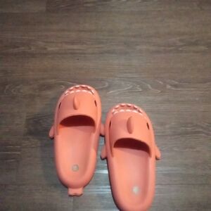Kids Orange Slip-On Shoes